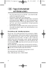 Preview for 4 page of brennenstuhl MT 20 Directions For Use Manual