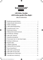 brennenstuhl MULTI 3000 MA Operating Instructions Manual preview