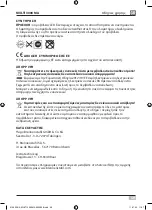 Preview for 59 page of brennenstuhl MULTI 3000 MA Operating Instructions Manual