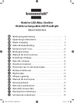 brennenstuhl MULTI 4000 MA Operating Instructions Manual preview