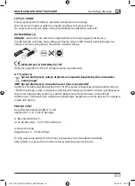 Preview for 41 page of brennenstuhl MULTI 6050 MH Operating Instructions Manual