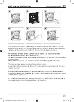 Preview for 85 page of brennenstuhl MULTI 6050 MH Operating Instructions Manual