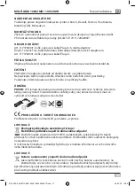 Preview for 47 page of brennenstuhl MULTI ADM 10050 MH Operating Instructions Manual