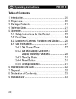 Предварительный просмотр 1 страницы brennenstuhl PM 231 E Operating Instructions Manual