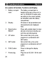 Предварительный просмотр 7 страницы brennenstuhl PM 231 E Operating Instructions Manual