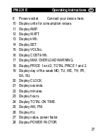 Предварительный просмотр 8 страницы brennenstuhl PM 231 E Operating Instructions Manual