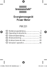 Предварительный просмотр 1 страницы brennenstuhl PM 231 Operating Instructions Manual