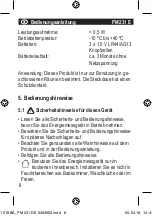 Предварительный просмотр 6 страницы brennenstuhl PM 231 Operating Instructions Manual