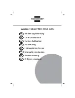 brennenstuhl PMR TRX 3000 User Handbook Manual preview