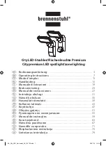 brennenstuhl Premium City SH2705 Operating Instructions Manual preview