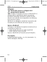 Preview for 112 page of brennenstuhl Premium-Line Comfort Switch Plus Operating Instructions Manual