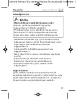 Предварительный просмотр 57 страницы brennenstuhl Primera-Tec Automatic 19.500 A Operating Instructions Manual