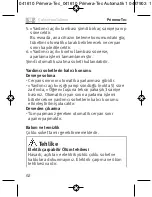 Предварительный просмотр 62 страницы brennenstuhl Primera-Tec Automatic 19.500 A Operating Instructions Manual