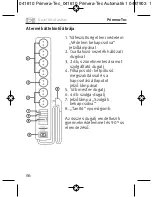 Предварительный просмотр 66 страницы brennenstuhl Primera-Tec Automatic 19.500 A Operating Instructions Manual