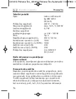 Предварительный просмотр 76 страницы brennenstuhl Primera-Tec Automatic 19.500 A Operating Instructions Manual