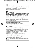 Preview for 8 page of brennenstuhl Primera-Tec Comfort Switch Plus 19.500 A Operating Instructions Manual