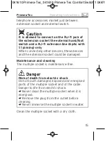 Preview for 15 page of brennenstuhl Primera-Tec Comfort Switch Plus 19.500 A Operating Instructions Manual