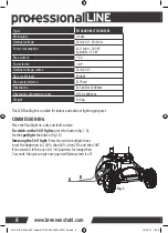 Предварительный просмотр 8 страницы brennenstuhl professional TU 23050 M Operating Instructions Manual