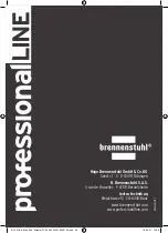 Preview for 40 page of brennenstuhl professional TU 23050 M Operating Instructions Manual