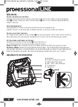 Preview for 4 page of brennenstuhl Professional X 4000 M Operating Instructions Manual