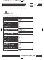 Preview for 13 page of brennenstuhl Professional X 4000 M Operating Instructions Manual