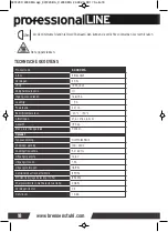 Preview for 18 page of brennenstuhl Professional X 4000 M Operating Instructions Manual