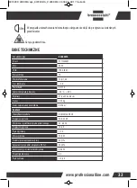 Preview for 33 page of brennenstuhl Professional X 4000 M Operating Instructions Manual