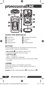 Preview for 14 page of brennenstuhl professionalLINE HL 2-00 Operating Instructions Manual