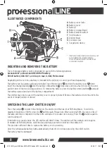 Preview for 8 page of brennenstuhl professionalLINE LA 4000 Operating Instructions Manual