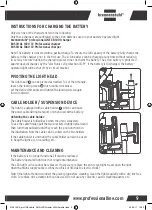 Preview for 9 page of brennenstuhl professionalLINE LA 4010 Operating Instructions Manual