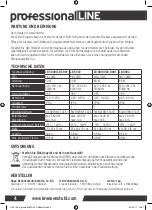 Preview for 4 page of brennenstuhl professionalLINE LB 5000 Operating Instructions Manual