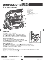 Preview for 6 page of brennenstuhl professionalLINE LB 5000 Operating Instructions Manual