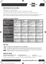 Preview for 7 page of brennenstuhl professionalLINE LB 5000 Operating Instructions Manual