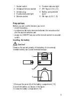 Preview for 5 page of brennenstuhl RCS 1000 GB Comfort Operating Manual