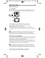 Предварительный просмотр 5 страницы brennenstuhl RCS 1000 N Comfort Operating Instructions Manual