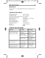 Preview for 9 page of brennenstuhl RCS 1000 N Comfort Operating Instructions Manual