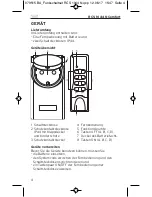 Preview for 4 page of brennenstuhl RCS 1044 N Comfort Operating Instructions Manual