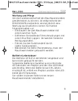 Preview for 9 page of brennenstuhl RM L 3100 Operating Instructions Manual