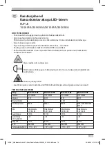 Preview for 79 page of brennenstuhl RUFUS 1500 MA Operating Instructions Manual