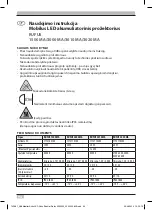 Preview for 94 page of brennenstuhl RUFUS 1500 MA Operating Instructions Manual