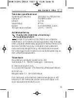 Предварительный просмотр 13 страницы brennenstuhl SHL DN 54 S IP54 Operating Instructions Manual