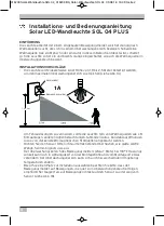 Preview for 2 page of brennenstuhl SOL 04 PLUS Directions For Use Manual