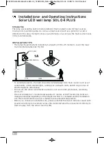 Preview for 6 page of brennenstuhl SOL 04 PLUS Directions For Use Manual