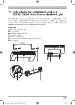 Preview for 5 page of brennenstuhl SOL HL 08007 Operating Instructions Manual