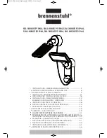 brennenstuhl SOL LH0805 P1 IP44 Instructions For Installation & Use preview