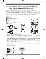 Предварительный просмотр 2 страницы brennenstuhl SOL WL 02007 Operating Instructions Manual