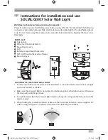 Предварительный просмотр 5 страницы brennenstuhl SOL WL 02007 Operating Instructions Manual