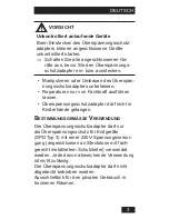 Preview for 5 page of brennenstuhl SP-230V-4500 Operating Instructions Manual