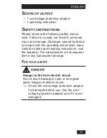 Preview for 13 page of brennenstuhl SP-230V-4500 Operating Instructions Manual