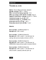 Preview for 16 page of brennenstuhl SP-230V-4500 Operating Instructions Manual